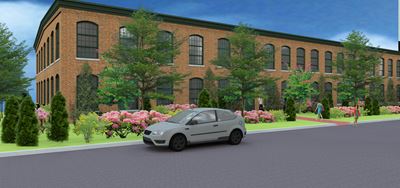 Architectural rendering of Lincoln Lofts